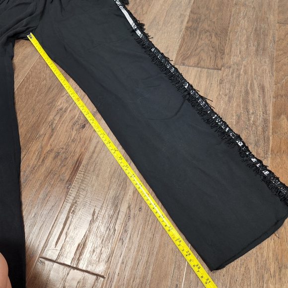LOYD/FORD black side fringe pants - Picture 13 of 13